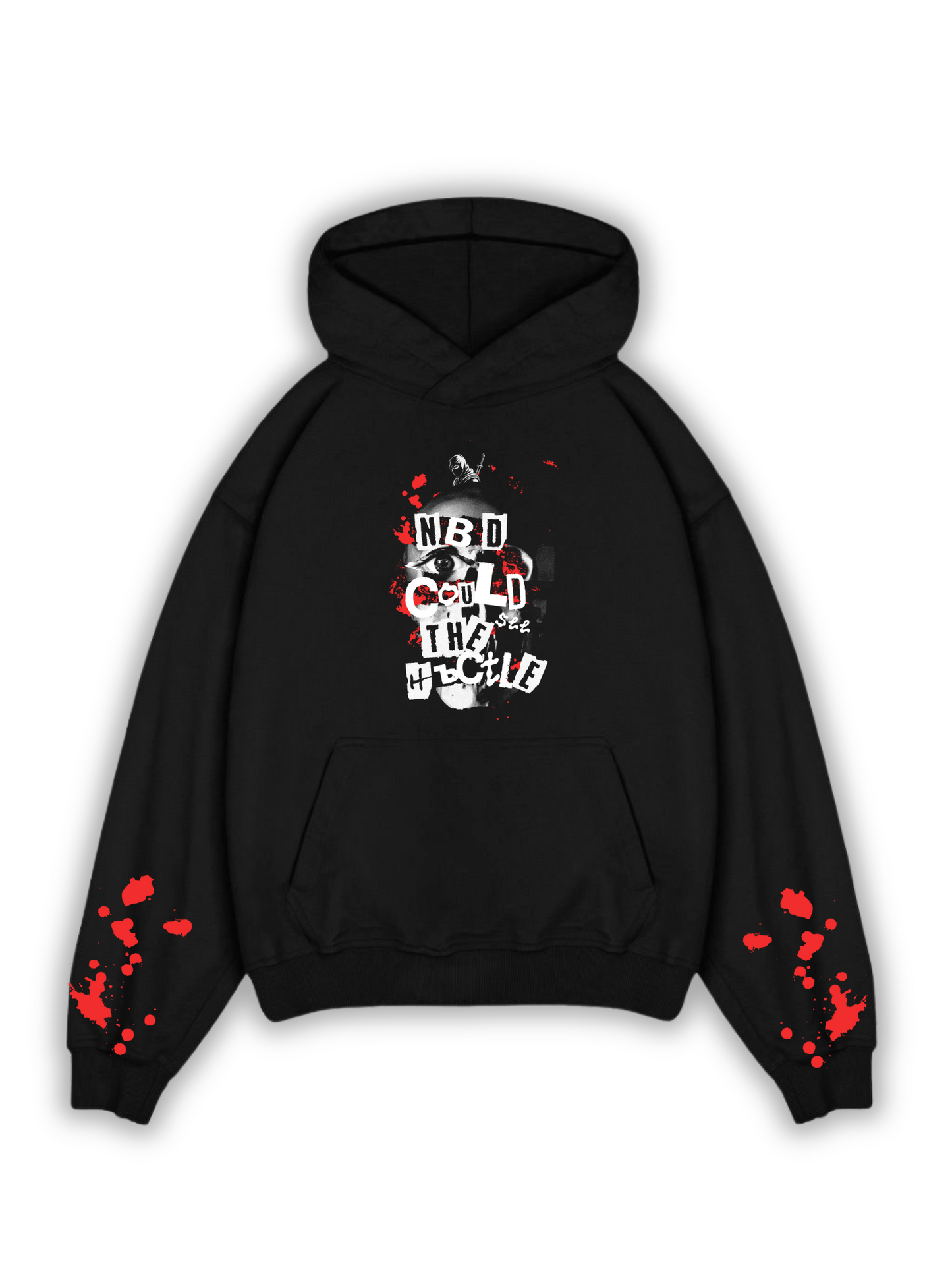“NOBODY COULD SEE THE HЪCTLE” Hoodie