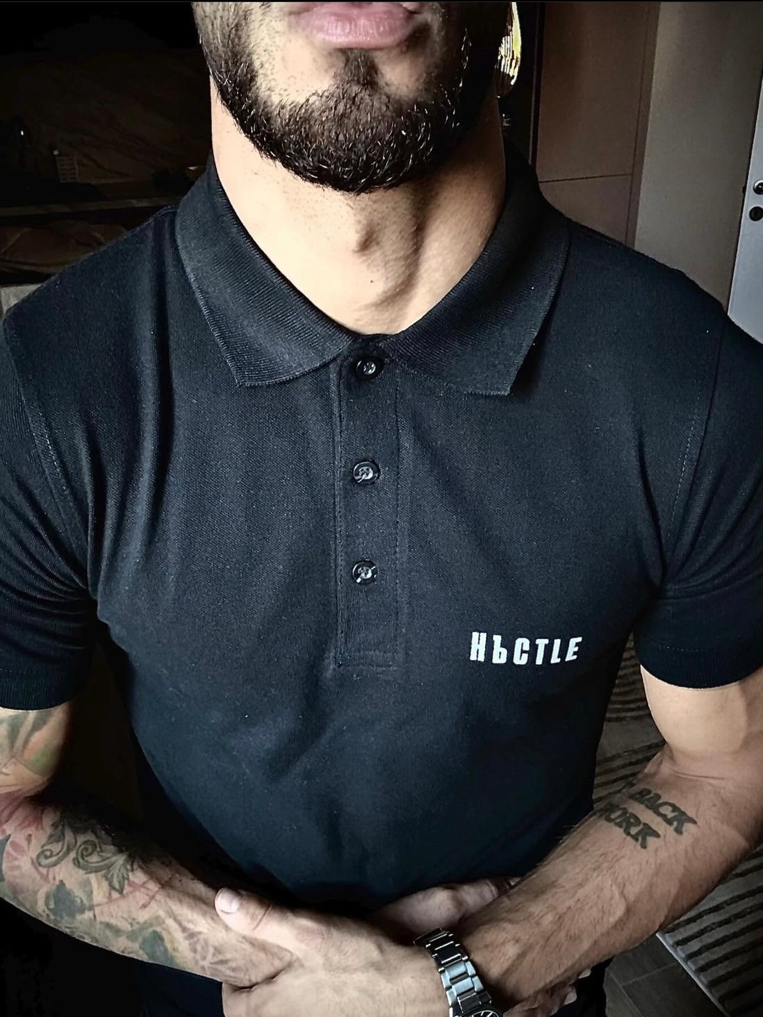 Minimalistic Signature Polo Shirt