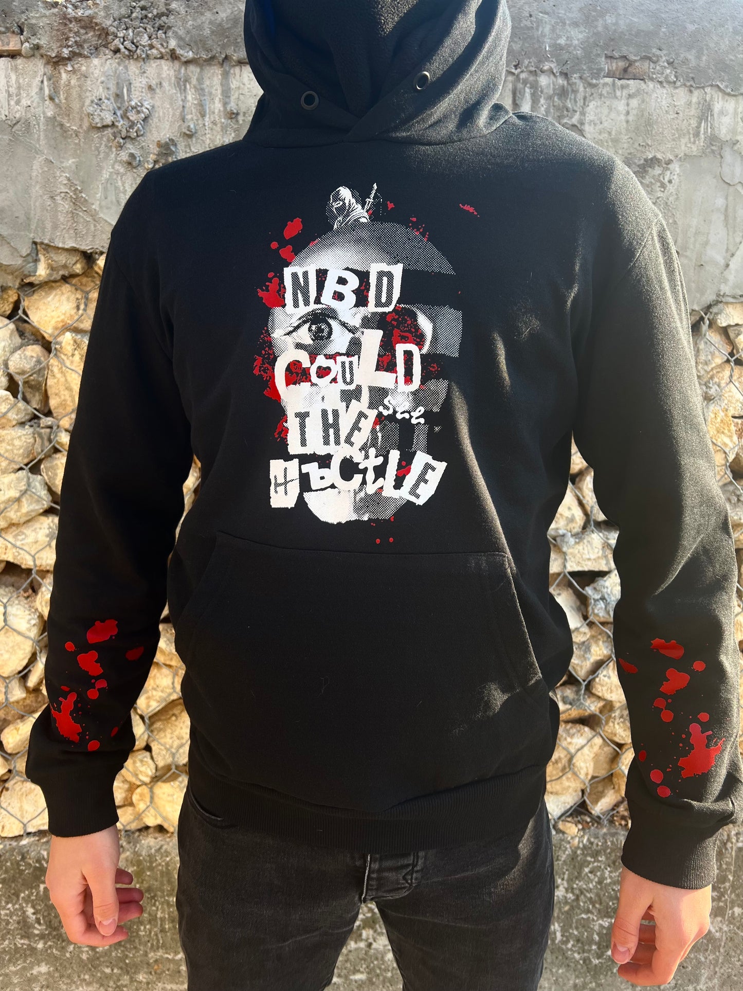 “NOBODY COULD SEE THE HЪCTLE” Hoodie