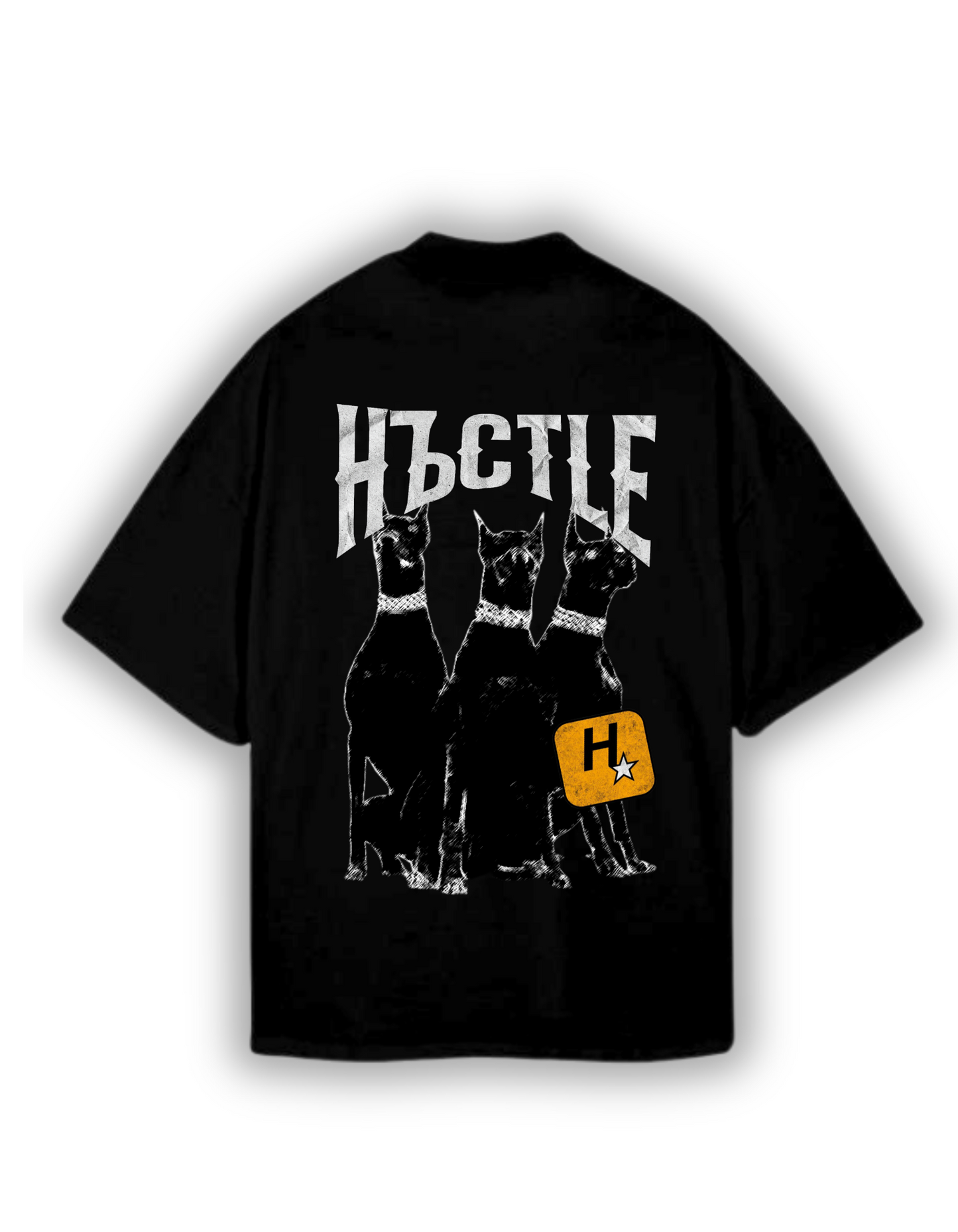 Oversized “ROCKSTAR HЪCTLE” Tee