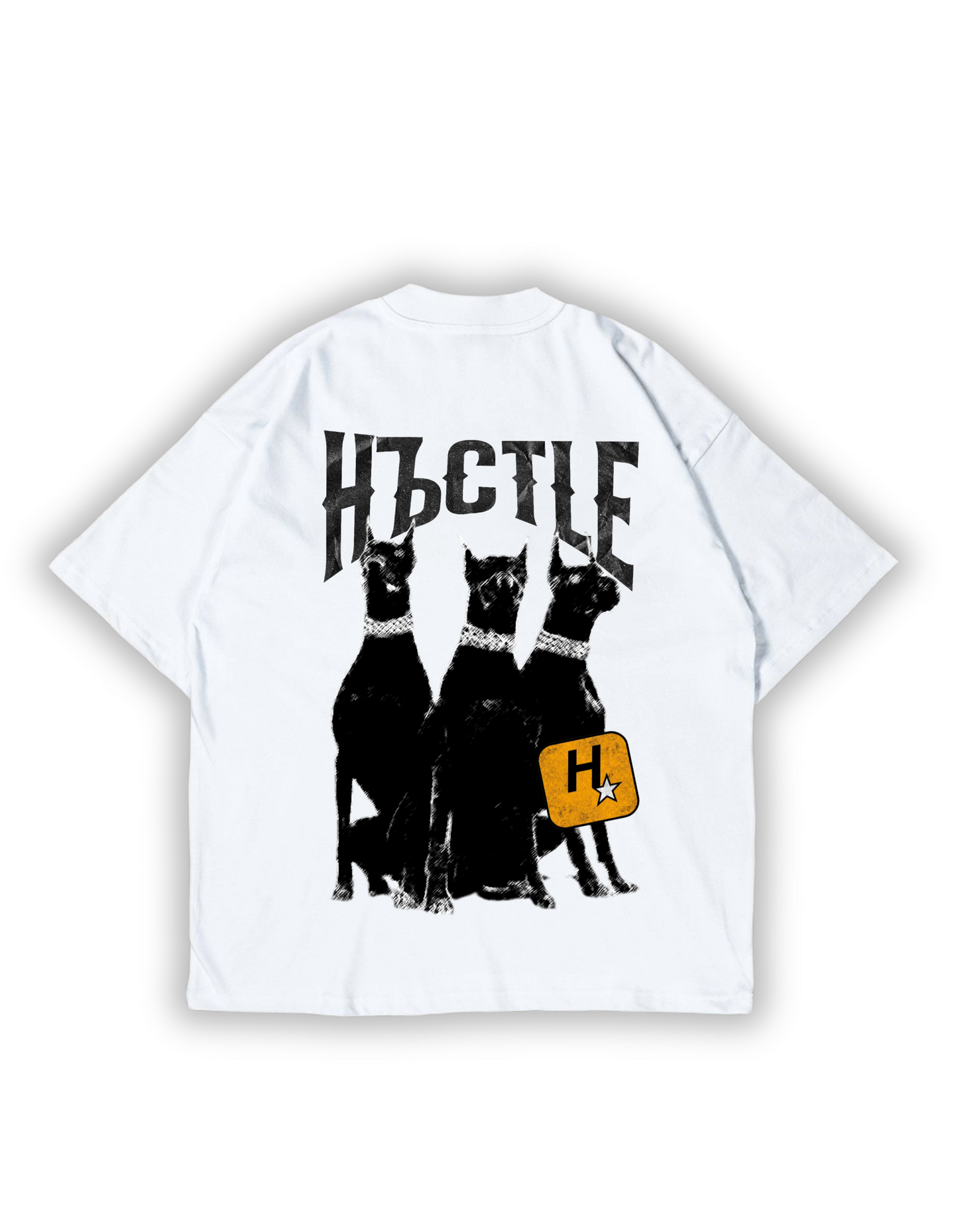 Oversized “ROCKSTAR HЪCTLE” Tee