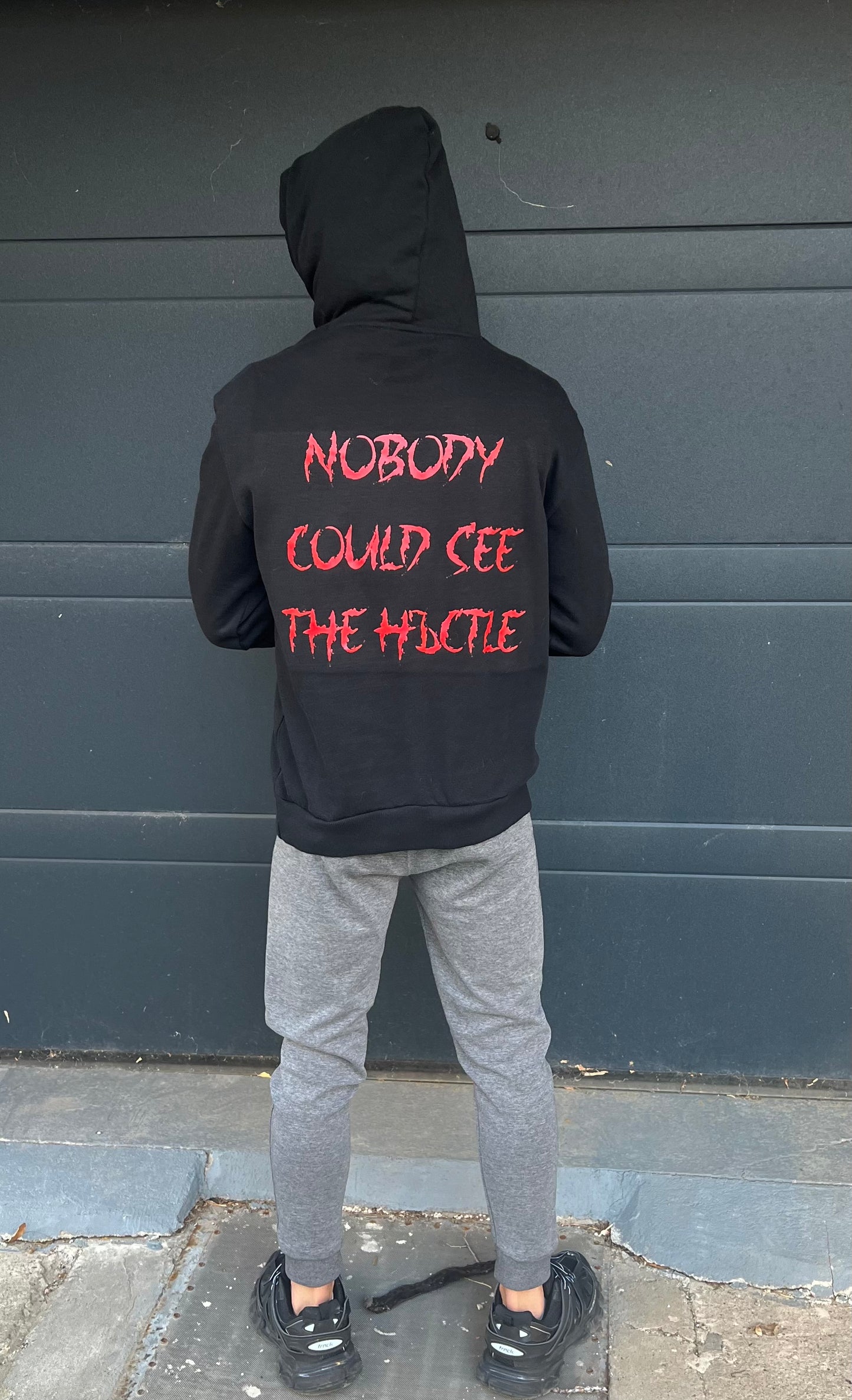 “NOBODY COULD SEE THE HЪCTLE” Hoodie