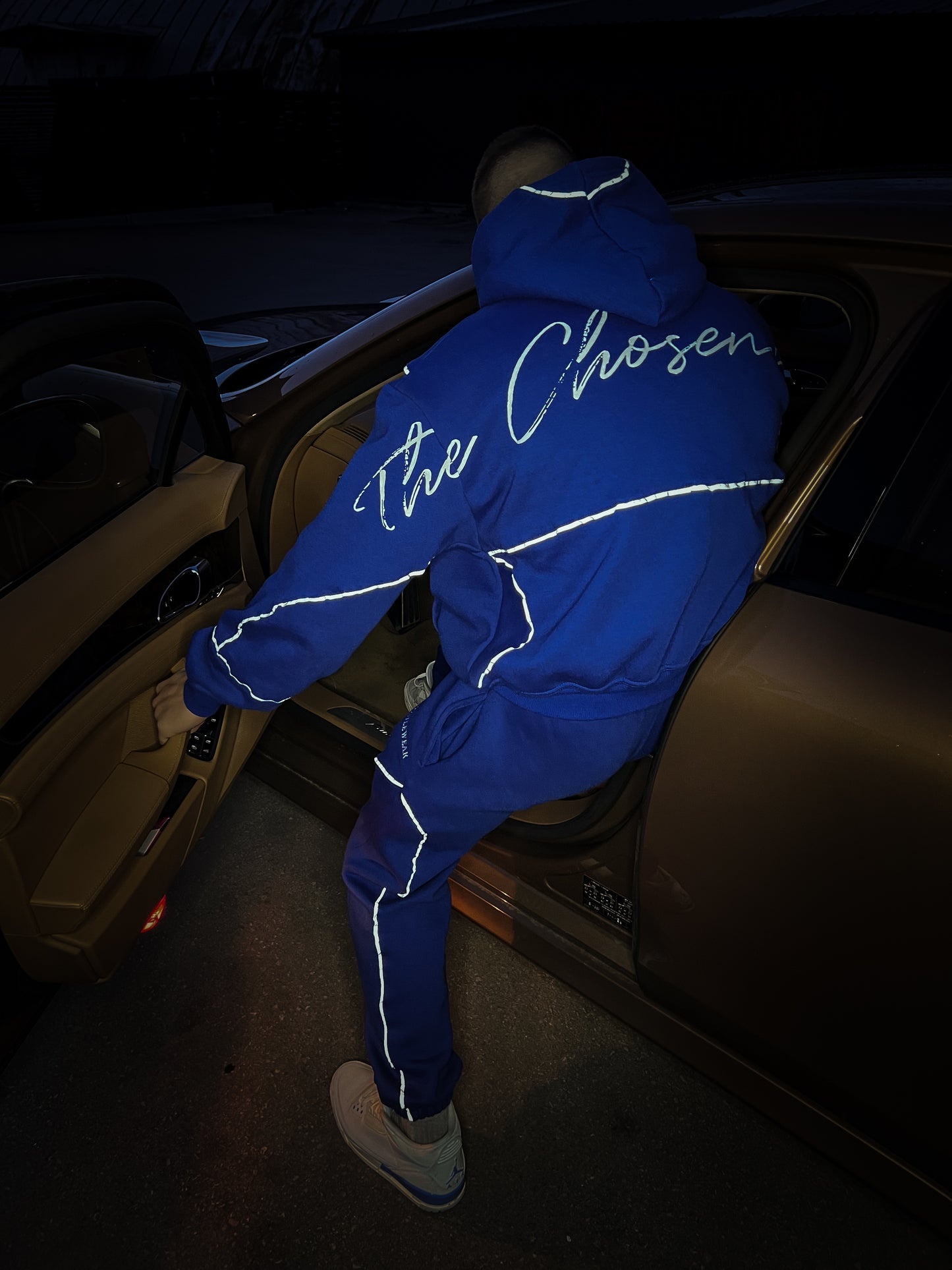 “THE CHOSEN ONE” TRACKSUIT ROYAL BLUE