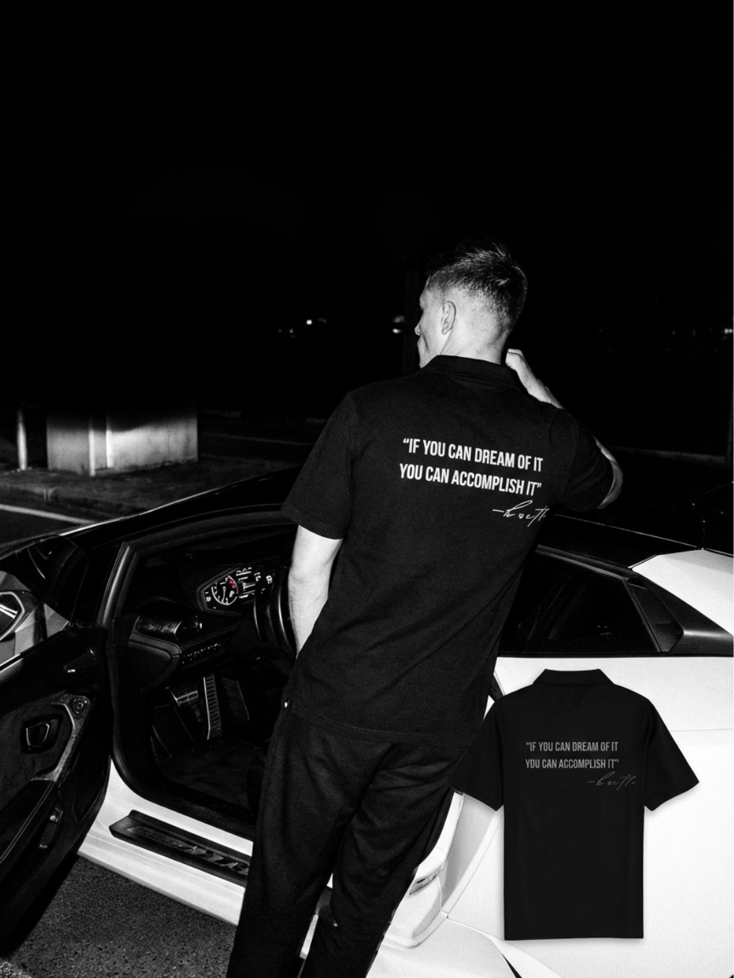 “If you can dream of it, you can accomplish it” Polo Shirt